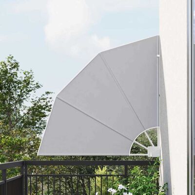 vidaXL Balkon Sichtschutz 115 x 115 cm Polyester Grau - Grau vidaXL Balkon Sichtschutz 115 x 115 cm Polyester Grau - Grau
