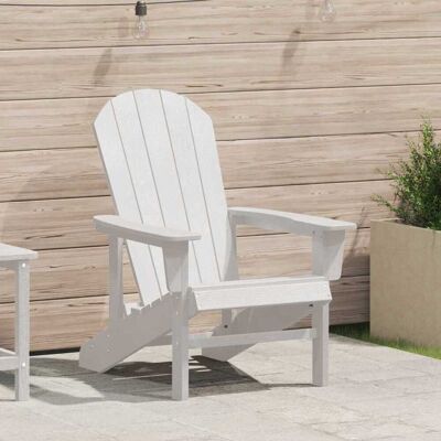 vidaXL Adirondack-Stuhl Weiß 82 x 74 x 92 cm HDPE - Weiß vidaXL Adirondack-Stuhl Weiß 82 x 74 x 92 cm HDPE - Weiß