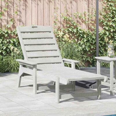 vidaXL Sonnenliege Weiß 195,5 x 53 x 98,5 cm HDPE - Weiß vidaXL Sonnenliege Weiß 195,5 x 53 x 98,5 cm HDPE - Weiß
