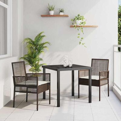VidasxL Gartensessel 2 Stück mit Kissen - Gartensessel VidasxL Gartensessel 2 Stück mit Kissen - Gartensessel