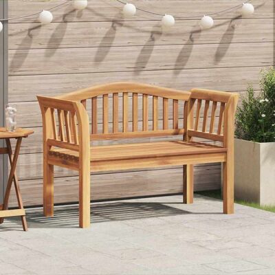 vidaXL Bank Braun 120 x 53,5 x 85 cm Massivholz Teak - Braun vidaXL Bank Braun 120 x 53,5 x 85 cm Massivholz Teak - Braun