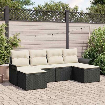 Vidaxl Gartensofagarnitur 6-teilig - Modulares Outdoor-Möbel Vidaxl Gartensofagarnitur 6-teilig - Modulares Outdoor-Möbel