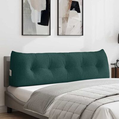 vidaXL Rücken Kissen Dunkelgrün 160 x 24 x 50 cm Stoff - Grün vidaXL Rücken Kissen Dunkelgrün 160 x 24 x 50 cm Stoff - Grün