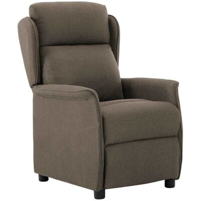 vidaXL Liegestuhl Taupe Polyester - Taupe vidaXL Liegestuhl Taupe Polyester - Taupe