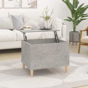 vidaXL Couchtisch Betongrau 60x44,5x45 cm Holzwerkstoff - Grau vidaXL Couchtisch Betongrau 60x44,5x45 cm Holzwerkstoff - Grau