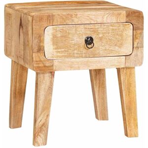 vidaXL Beistelltisch Braun 40 x 32 x 46 cm Massivholz Mango - Braun vidaXL Beistelltisch Braun 40 x 32 x 46 cm Massivholz Mango - Braun