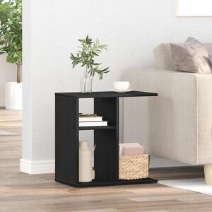 vidaXL Beistelltisch Schwarze Eiche Holz 50 x 30 x 50 cm Stauraum - Beistelltisch vidaXL Beistelltisch Schwarze Eiche Holz 50 x 30 x 50 cm Stauraum - Beistelltisch