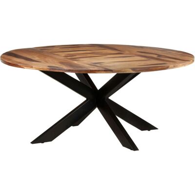 vidaXL Esstisch Rund 175x75 cm Akazienholz Honigfarben - Braun vidaXL Esstisch Rund 175x75 cm Akazienholz Honigfarben - Braun