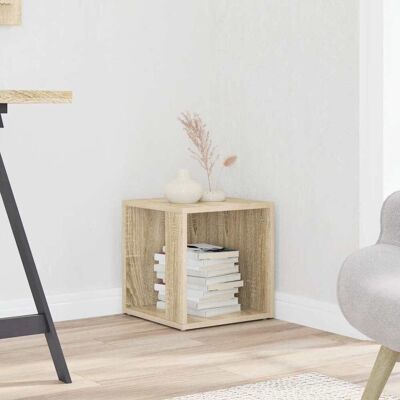 vidaXL Beistelltisch Sonoma-Eiche 33x33x34,5 cm Holzwerkstoff - Braun vidaXL Beistelltisch Sonoma-Eiche 33x33x34,5 cm Holzwerkstoff - Braun