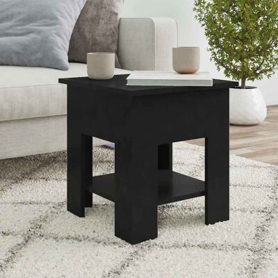 vidaXL Couchtisch Schwarz 40x40x42 cm Holzwerkstoff - Schwarz vidaXL Couchtisch Schwarz 40x40x42 cm Holzwerkstoff - Schwarz