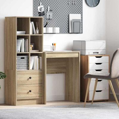 vidaXL Schreibtisch Sonoma-Eiche 60 x 40 x 76 cm - Braun vidaXL Schreibtisch Sonoma-Eiche 60 x 40 x 76 cm - Braun