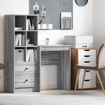 vidaXL Schreibtisch Graues Sonoma 60 x 40 x 76 cm - Grau vidaXL Schreibtisch Graues Sonoma 60 x 40 x 76 cm - Grau