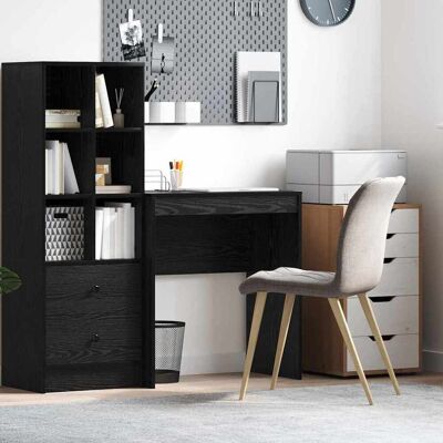 vidaXL Schreibtisch Schwarz Eichen-Optik 70 x 40 x 76 cm - Schwarz vidaXL Schreibtisch Schwarz Eichen-Optik 70 x 40 x 76 cm - Schwarz