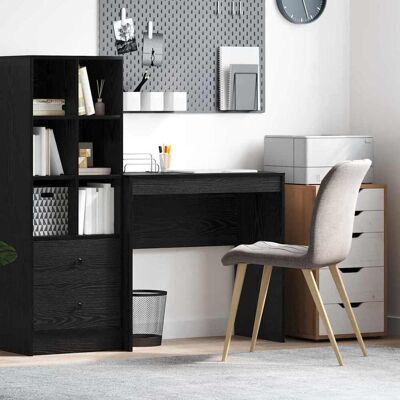 vidaXL Schreibtisch Schwarz Eichen-Optik 80 x 40 x 76 cm - Schwarz vidaXL Schreibtisch Schwarz Eichen-Optik 80 x 40 x 76 cm - Schwarz