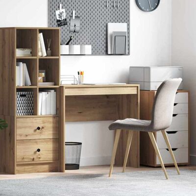 vidaXL Schreibtisch Artisan-Eiche 80 x 40 x 76 cm - Braun vidaXL Schreibtisch Artisan-Eiche 80 x 40 x 76 cm - Braun