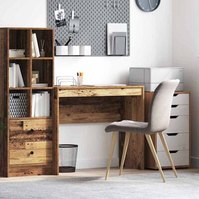 vidaXL Schreibtisch Altholz 90 x 40 x 76 cm - Braun vidaXL Schreibtisch Altholz 90 x 40 x 76 cm - Braun