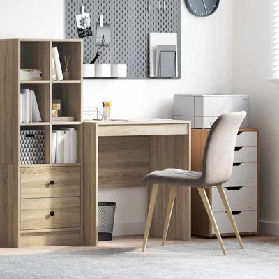 vidaXL Schreibtisch Sonoma-Eiche 70 x 50 x 76 cm - Braun vidaXL Schreibtisch Sonoma-Eiche 70 x 50 x 76 cm - Braun
