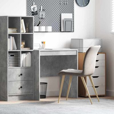vidaXL Schreibtisch Beton Grau 70 x 50 x 76 cm - Grau vidaXL Schreibtisch Beton Grau 70 x 50 x 76 cm - Grau