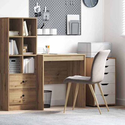 vidaXL Schreibtisch Artisan-Eiche 70 x 50 x 76 cm - Braun vidaXL Schreibtisch Artisan-Eiche 70 x 50 x 76 cm - Braun