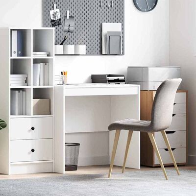 vidaXL Schreibtisch Weiß 80 x 50 x 76 cm - Weiß vidaXL Schreibtisch Weiß 80 x 50 x 76 cm - Weiß