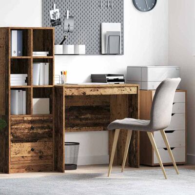 vidaXL Schreibtisch Altholz 80 x 50 x 76 cm - Braun vidaXL Schreibtisch Altholz 80 x 50 x 76 cm - Braun