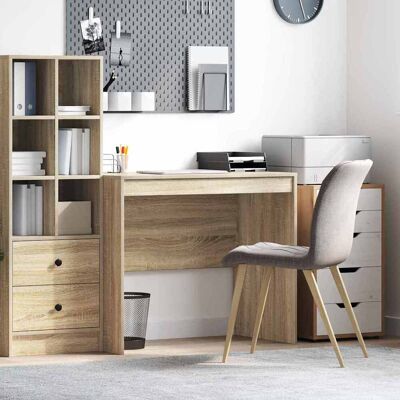 vidaXL Schreibtisch Sonoma-Eiche 90 x 50 x 76 cm - Braun vidaXL Schreibtisch Sonoma-Eiche 90 x 50 x 76 cm - Braun
