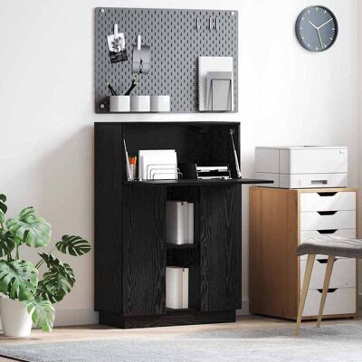 vidaXL Schreibtisch Schwarz Eichen-Optik 71.5 x 31.5 x 106.5 cm - Schwarz vidaXL Schreibtisch Schwarz Eichen-Optik 71.5 x 31.5 x 106.5 cm - Schwarz