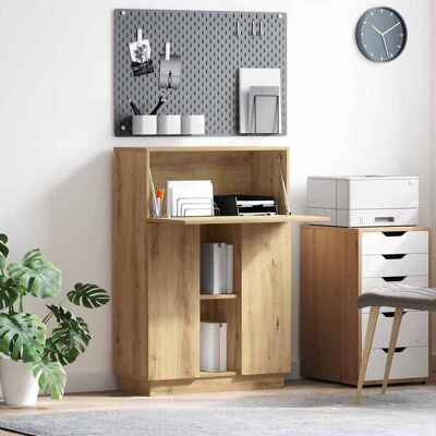 vidaXL Schreibtisch Artisan-Eiche 71.5 x 31.5 x 106.5 cm Holzwerkstoff - Braun vidaXL Schreibtisch Artisan-Eiche 71.5 x 31.5 x 106.5 cm Holzwerkstoff - Braun