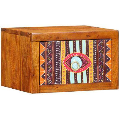 vidaXL Nachttisch mit Schubladen Braun 35 x 30 x 22 cm - Braun vidaXL Nachttisch mit Schubladen Braun 35 x 30 x 22 cm - Braun