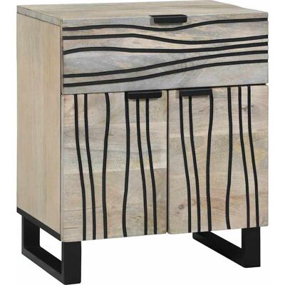 vidaXL Nachttisch Weiß 50 x 33 x 60 cm Holzwerkstoff - Weiß vidaXL Nachttisch Weiß 50 x 33 x 60 cm Holzwerkstoff - Weiß
