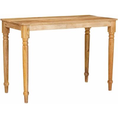 vidaXL Couchtisch Braun 110 x 55 x 77 cm Massivholz Mango - Braun vidaXL Couchtisch Braun 110 x 55 x 77 cm Massivholz Mango - Braun