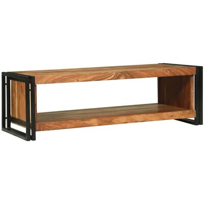 vidaXL Couchtisch Braun 120 x 50 x 38 cm Massivholz Akazie - Braun vidaXL Couchtisch Braun 120 x 50 x 38 cm Massivholz Akazie - Braun