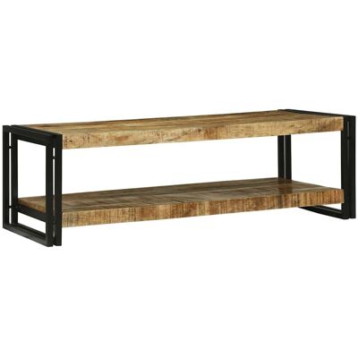 vidaXL Couchtisch Braun 120 x 50 x 38 cm Massivholz Mango - Braun vidaXL Couchtisch Braun 120 x 50 x 38 cm Massivholz Mango - Braun