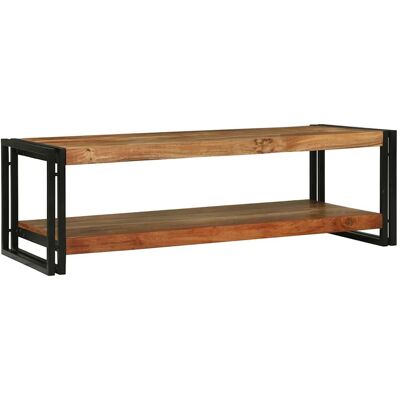 vidaXL Couchtisch Braun 120 x 50 x 38 cm Massivholz Akazie - Braun vidaXL Couchtisch Braun 120 x 50 x 38 cm Massivholz Akazie - Braun