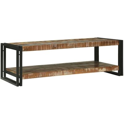 vidaXL Couchtisch Mehrfarbig Massives upgecyceltes Holz - Mehrfarbig vidaXL Couchtisch Mehrfarbig Massives upgecyceltes Holz - Mehrfarbig
