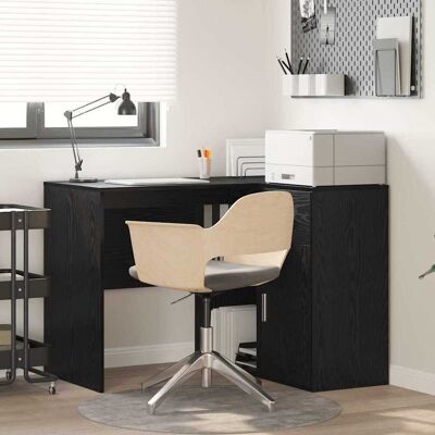 vidaXL Eck-Schreibtisch Schwarz Eichen-Optik 102 x 88 x 75 cm - Schwarz vidaXL Eck-Schreibtisch Schwarz Eichen-Optik 102 x 88 x 75 cm - Schwarz