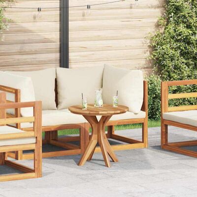 vidaXL Beistelltisch Braun 55 x 55 x 51 cm Massivholz Teak - Braun vidaXL Beistelltisch Braun 55 x 55 x 51 cm Massivholz Teak - Braun