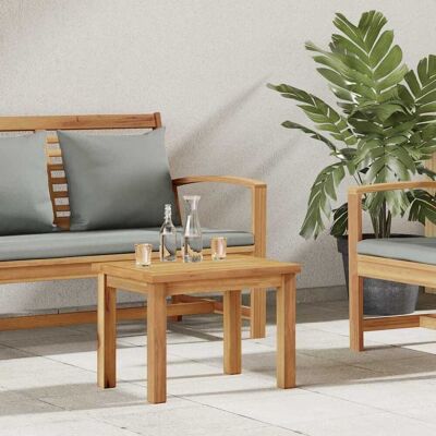 vidaXL Couchtisch Braun 50 x 35 x 36 cm Massivholz Teak - Braun vidaXL Couchtisch Braun 50 x 35 x 36 cm Massivholz Teak - Braun