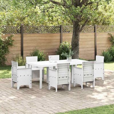 Vidaxl Gartentisch Weiß 200x100x73 cm - Gartentisch Vidaxl Gartentisch Weiß 200x100x73 cm - Gartentisch