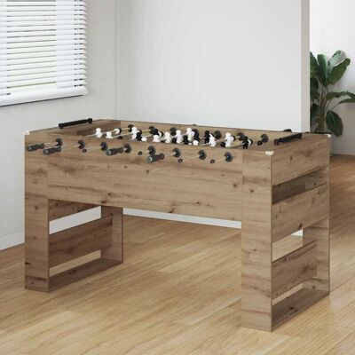 vidaXL Tischfußballtisch Artisan-Eiche 146,5 x 74 x 85 cm - Braun vidaXL Tischfußballtisch Artisan-Eiche 146,5 x 74 x 85 cm - Braun