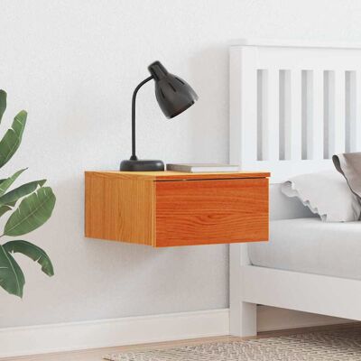 vidaXL Nachttisch Wachsbraun 37 x 35 x 18,5 cm Massivholz Kiefer - Braun vidaXL Nachttisch Wachsbraun 37 x 35 x 18,5 cm Massivholz Kiefer - Braun