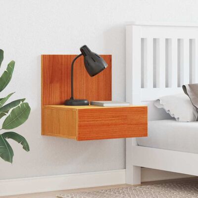 vidaXL Nachttisch 2 pcs Wachsbraun 42 x 32,5 x 40 cm Massivholz Kiefer - Braun vidaXL Nachttisch 2 pcs Wachsbraun 42 x 32,5 x 40 cm Massivholz Kiefer - Braun