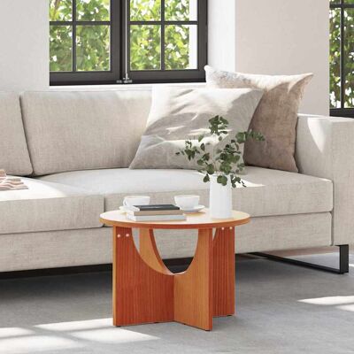 vidaXL Couchtisch Wachsbraun 50 x 50 x 35 cm Massivholz Kiefer - Braun vidaXL Couchtisch Wachsbraun 50 x 50 x 35 cm Massivholz Kiefer - Braun