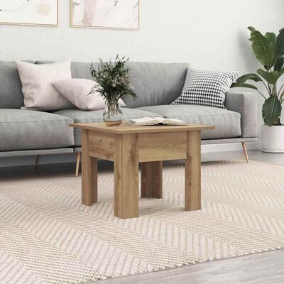 vidaXL Couchtisch Artisan-Eiche 55 x 55 x 42 cm Holzwerkstoff - Braun vidaXL Couchtisch Artisan-Eiche 55 x 55 x 42 cm Holzwerkstoff - Braun