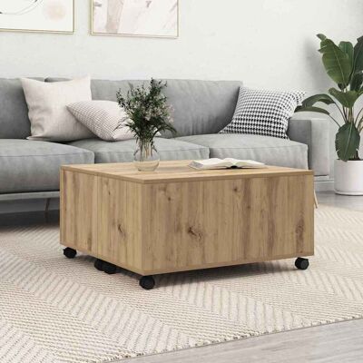 vidaXL Couchtisch Artisan-Eiche 75 x 75 x 38 cm Holzwerkstoff - Braun vidaXL Couchtisch Artisan-Eiche 75 x 75 x 38 cm Holzwerkstoff - Braun