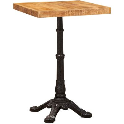 vidaXL Bistrotisch Braun 50 x 50 x 76 cm Massivholz Mango - Braun vidaXL Bistrotisch Braun 50 x 50 x 76 cm Massivholz Mango - Braun