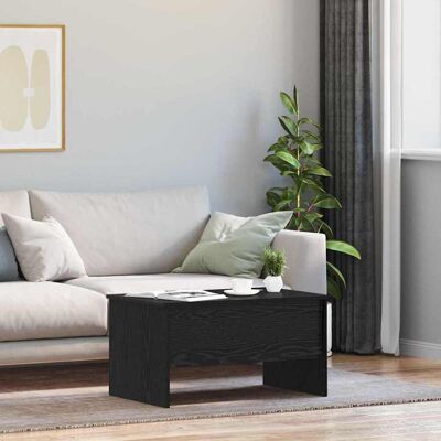 vidaXL Couchtisch Schwarz Eichen-Optik 102 x 50,5 x 46,5 cm - Schwarz vidaXL Couchtisch Schwarz Eichen-Optik 102 x 50,5 x 46,5 cm - Schwarz