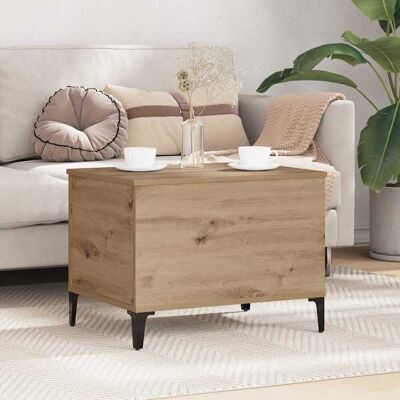 vidaXL Couchtisch Artisan-Eiche 60 x 44,5 x 45 cm Holzwerkstoff - Braun vidaXL Couchtisch Artisan-Eiche 60 x 44,5 x 45 cm Holzwerkstoff - Braun