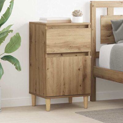 vidaXL Nachttisch Artisan-Eiche 40 x 35 x 70 cm Holzwerkstoff - Braun vidaXL Nachttisch Artisan-Eiche 40 x 35 x 70 cm Holzwerkstoff - Braun