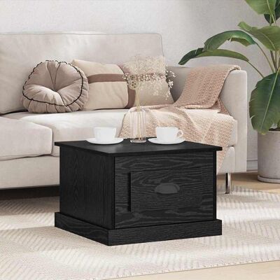vidaXL Couchtisch Schwarz Eichen-Optik 50 x 50 x 35 cm Holzwerkstoff - Schwarz vidaXL Couchtisch Schwarz Eichen-Optik 50 x 50 x 35 cm Holzwerkstoff - Schwarz